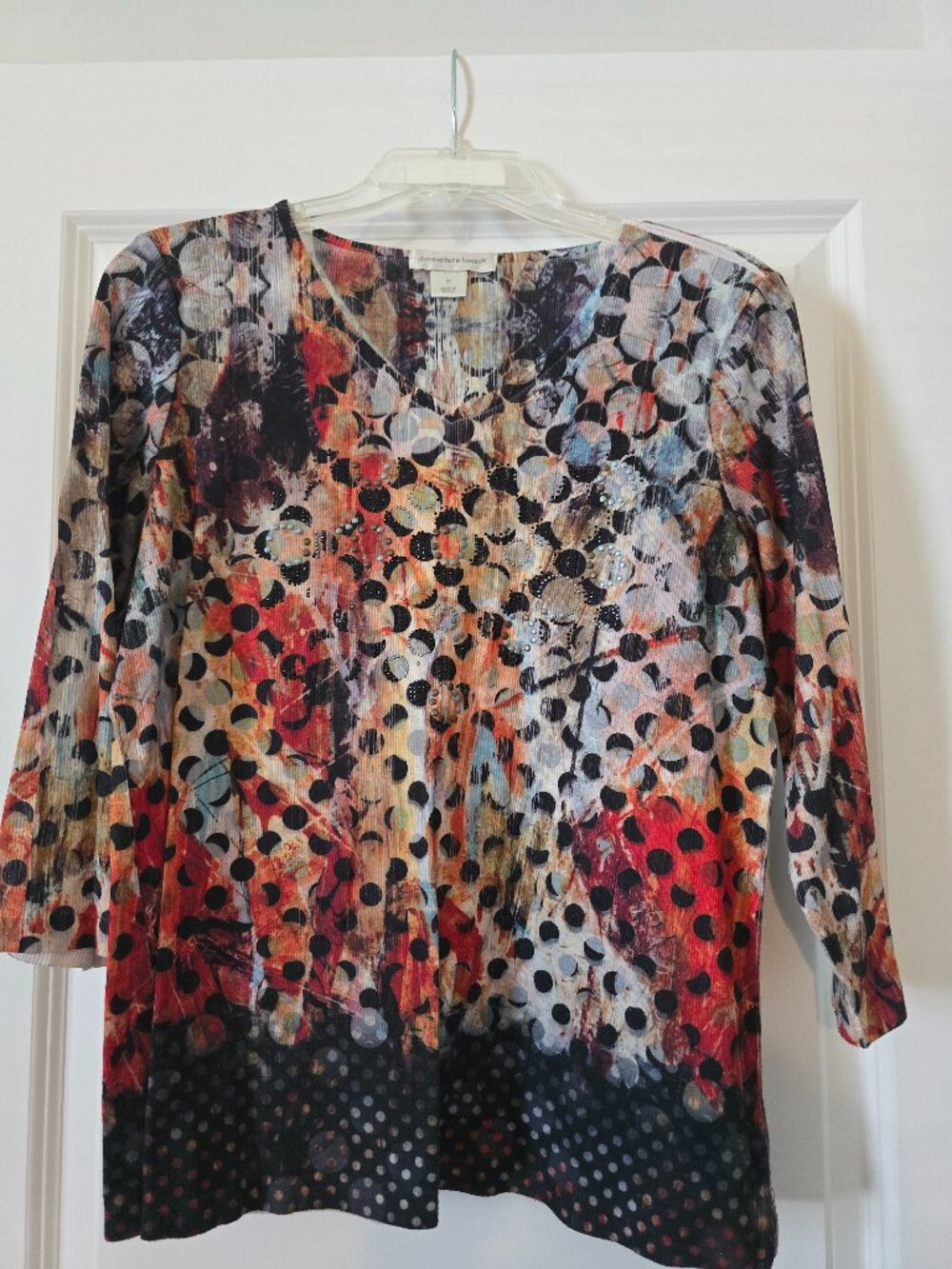 Lady's 3/4 sleeve top